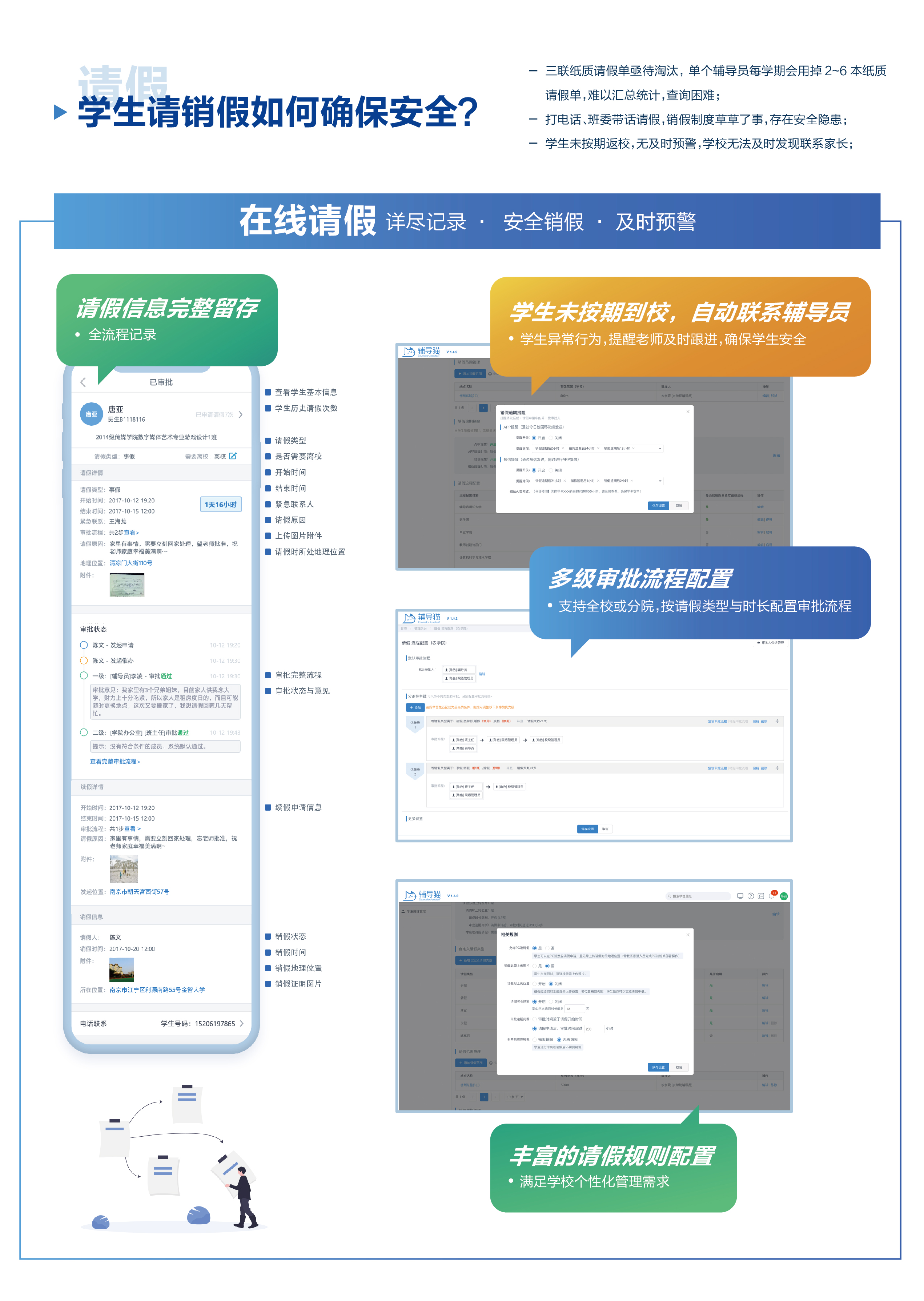 请假——学生请销假如何确保安全？ 辅导猫